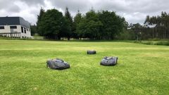 Imagen del campo de pruebas de Husqvarna en Ordes
