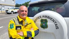 Rivas es el encargado de formar a bomberos de Holanda y Estonia para saber enfrentarse a incendios forestales