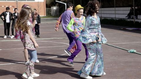Fiestas de carnavales en los colegios de Barbanza