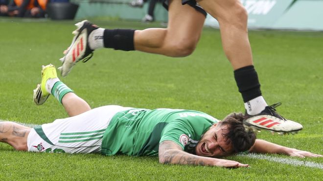 Escobar en una acci&oacute;n de la visita del Arenteiro a A Malata.