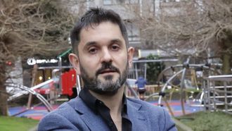 Fernando Buide (Santiago, 1980), retratado d�as atr�s.