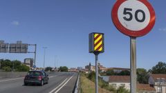 El radar instalado en ambos sentidos de la SC-20 en Conxo mult� a 23.488 conductores�el a�o pasado