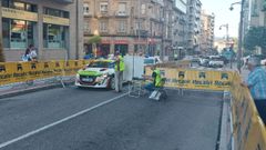 Los aficionados ya pudieron disfrutar el jueves de los coches que participan este viernes y el sbado en el 56 Rali de Ourense.