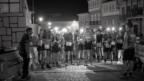 Salida de una prueba de ultrafondo en Galicia.