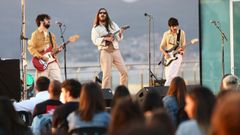 Concierto de Carlos Sadness -una de las bandas que acudir�n al FIV- en el auditorio Mar de Vigo.