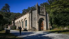 El edificio de la central hidroel�ctrica del Tambre fue dise�ado por el prestigioso arquitecto Antonio Palacios 