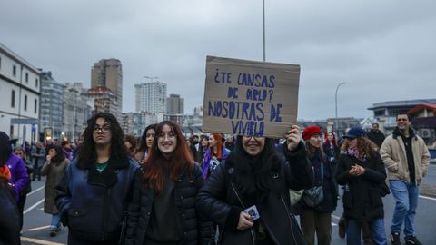 Manifestaci�n del 8M en A Coru�a