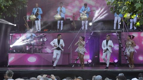Los Sat�lites, en el San Xo�n de este a�o, en Carballo