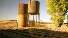 Tramo abandonado de la ruta ferroviaria de la plata.Tramo abandonado de la ruta ferroviaria de la plata