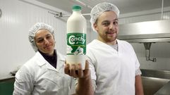 Leche de autor frente a las marcas blancas