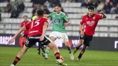 Jairo en el partido disputado por el Guadalajara en A Malata