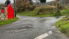 El cami�o do Cov�s une las parroquias de Nogueirosa y Andrade