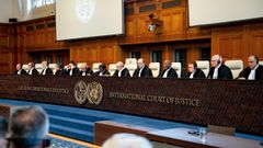 La Corte Internacional de Justicia en La Haya, Pases Bajos.