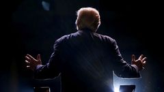 Donald Trump, en un mitin electoral en noviembre del 2015