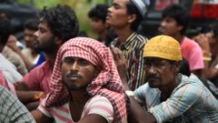 Algunos inmigrantes rescatados