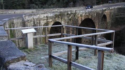 El puente Bibei es parte del trazado de la Vía Nova