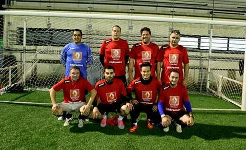 Imagen de la plantilla del Hidramaq que milita en la Liga F7 Lal�n.