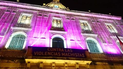 Ayuntamiento de Gij�n esta tarde.