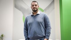 David Rodrguez  o presidente da asociacin cultural Canellas.