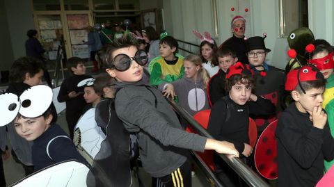 Fiestas de carnavales en los colegios de Barbanza