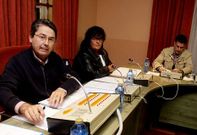 Miguel P�rez defendi� en el pleno del jueves la labor de sus compa�eros de gobierno.