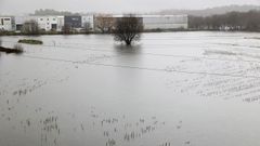 Inundaciones como consecuencia de la borrasca Joseph�en�Padr�n