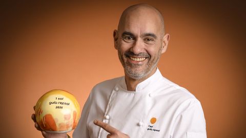 Rafa Centeno, del restaurante V�rtigo, en Sober