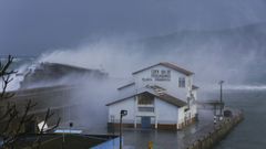 De Malpica a Cerdeda: as� se dej� notar el temporal