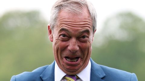 El ultraderechista Nigel Farage lidera las encuestas para ser el futuro primer ministro brit�nico.