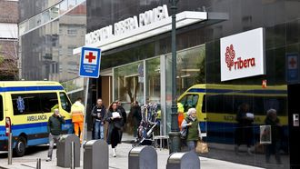 Entrada principal del Hospital Povisa