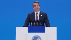 El primer ministro griego, Kiriakos Mitsotakis