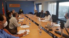 Lenguas y Castro, en la reuni�n con gestores de n�uticos