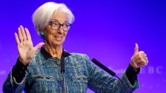 Christine Lagarde, presidenta del Banco Central Europeo