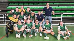 Tradicional foto de la victoria del Valdetires. 