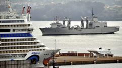 El �Pati�o�regresando a Ferrol tras un operativo