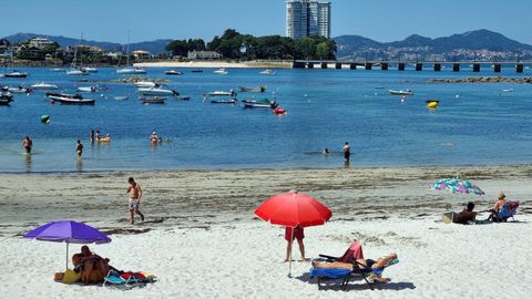 Playa de Canido en Vigo