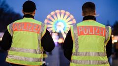 Policias alemanes en Nochevieja en Berl�n