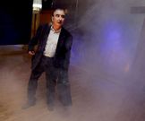 Alejandro Guanella, durante uno de los ensayos de �El viaje eterno�, la obra que este s�bado inaugurar� la sala Nydia. 