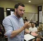 El director, Carlos Timiraos. 