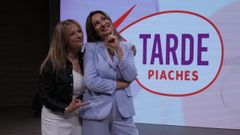 Isabel Blanco (esq.) e Silvia Jato (der.) posan no coraz�n do plat�.