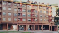 Bloque de edificiones en La Corredoria