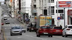 Avenida de Arcadio Pardi�as, en Burela