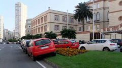 As� aparcan los coru�eses en los d�as de f�tbol