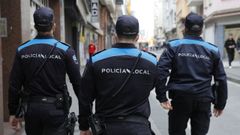 Imagen de archivo de agentes de la Polic�a Local