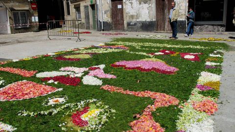 ALFOMBRAS DIA DE CORPUS EN BARBANZA