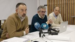Vecinos de la asociaci�n Cidade Vella de Santiago, con los del Orz�n-Pescader�a y Cimborrio de Ourense constituyeron en Compostela la federaci�n gallega contra el ruido del ocio nocturno.