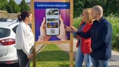 La regidora present� la aplicaci�n dise�ada por una empresa local