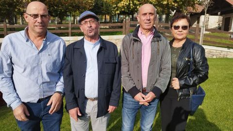 De izquierda a derecha, Jess Taboada, Jos Manuel Gmez, Jos Manuel Losada e Isabel Mario