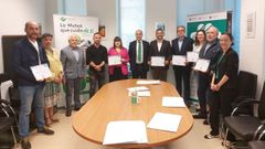 Distinci�n por siniestralidad cero para la empresa mixta AquaOurense