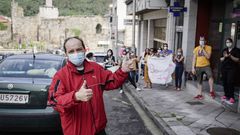 Antonio Rodr�guez vuelve tras estar casi un mes ingresado en Urgencias del CHUO